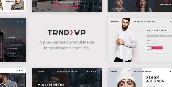 Trendy - Creative Multi-Purpose WordPress Theme Logo